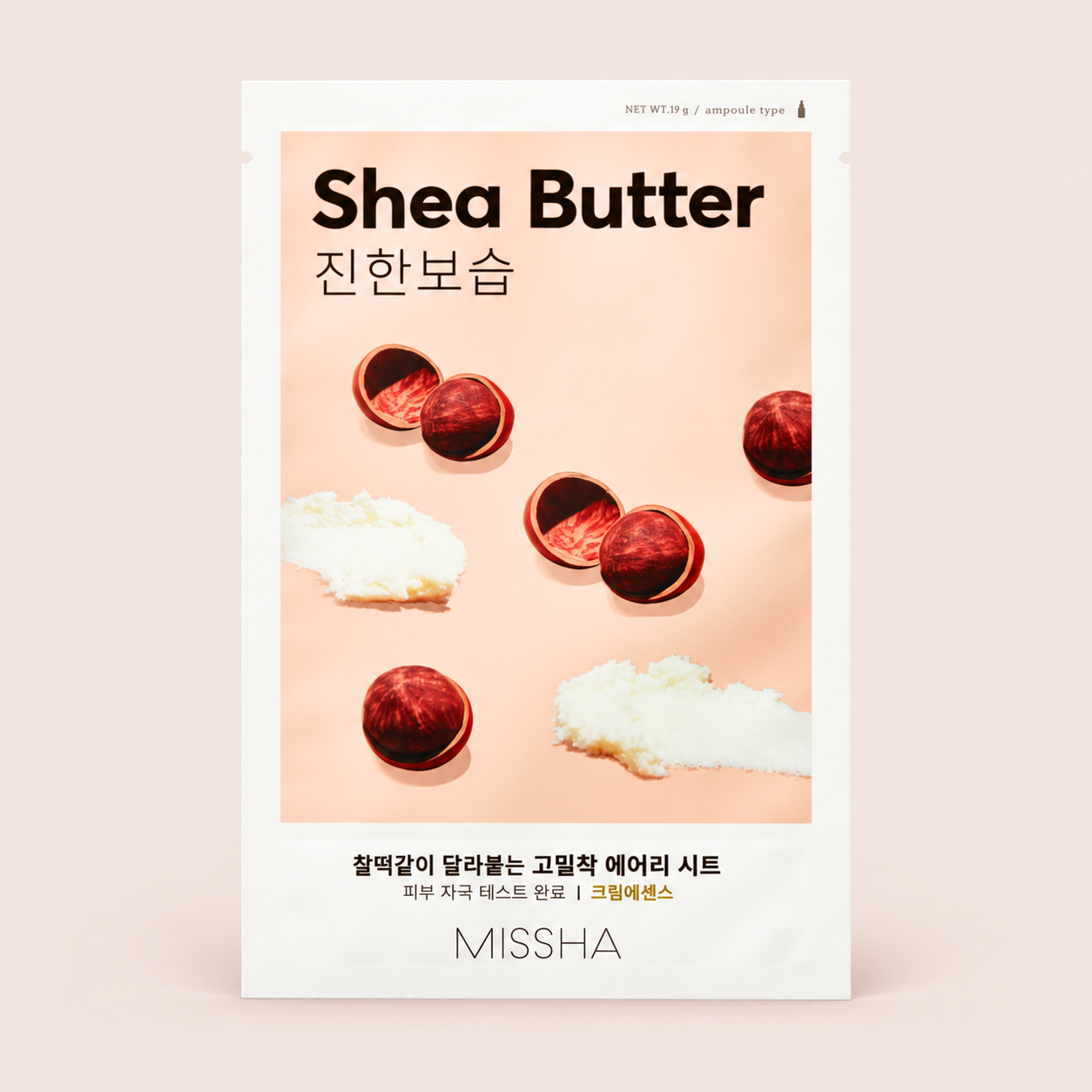 Missha – Airy Fit Shea Butter Sheet Mask (19 g)