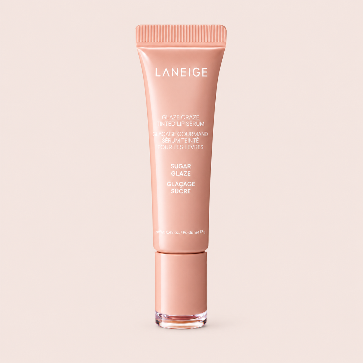 LANEIGE – Glaze Craze Tinted Lip Serum Sugar Glaze (12 g)