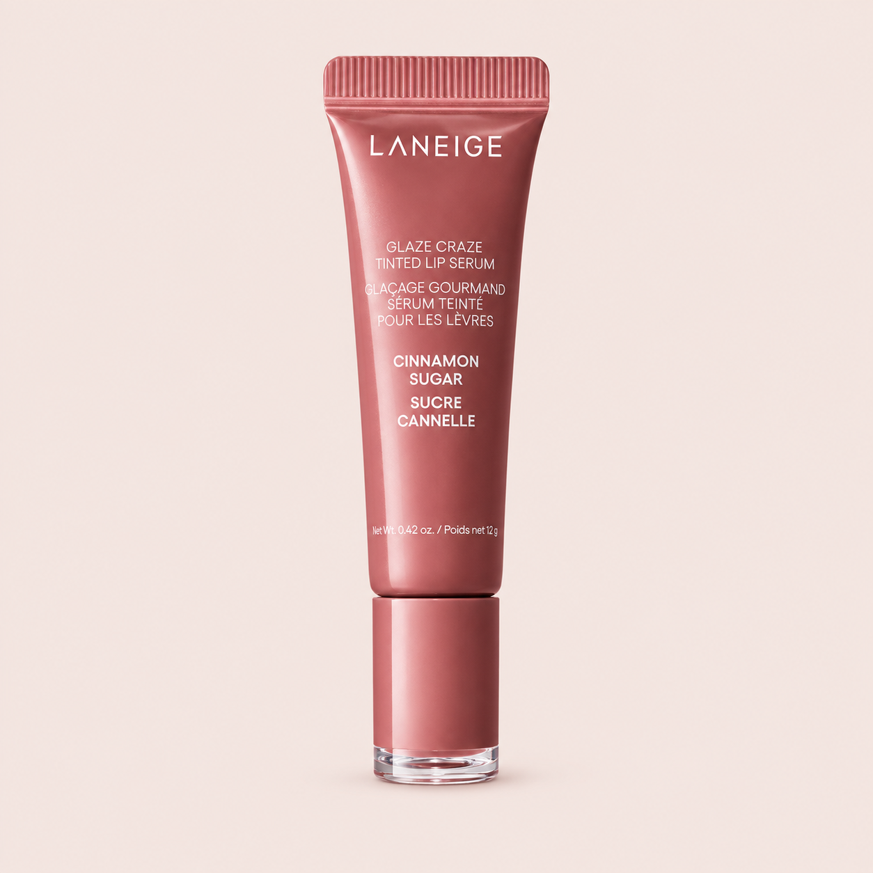 LANEIGE – Glaze Craze Tinted Lip Serum Cinnamon Sugar (12 g)