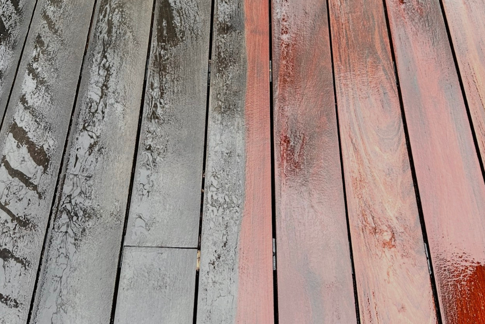 deck cleaning