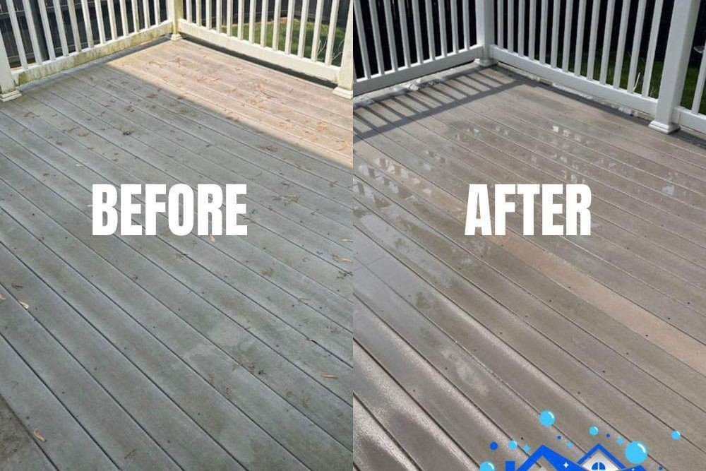 deck cleaning