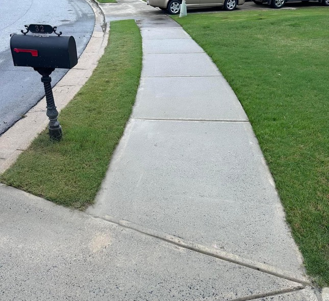 sidewalk clean