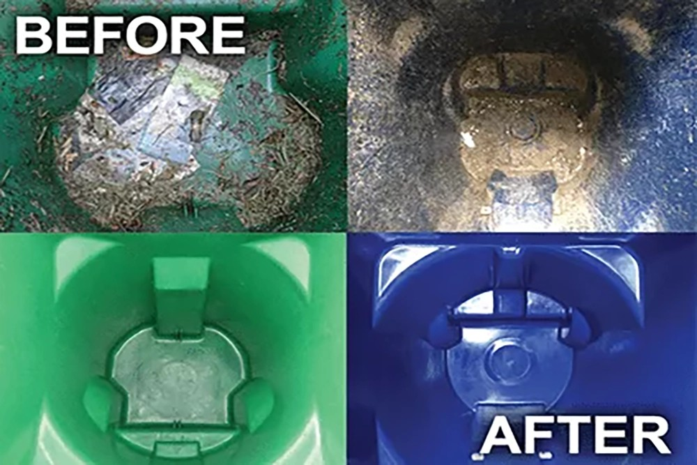 trash bin cleaning