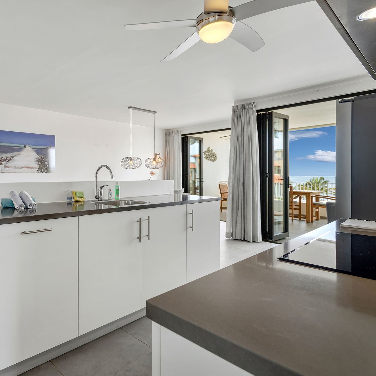 View of Exclusive penthouse with paradise sea view | Apartment in Grand-Baie