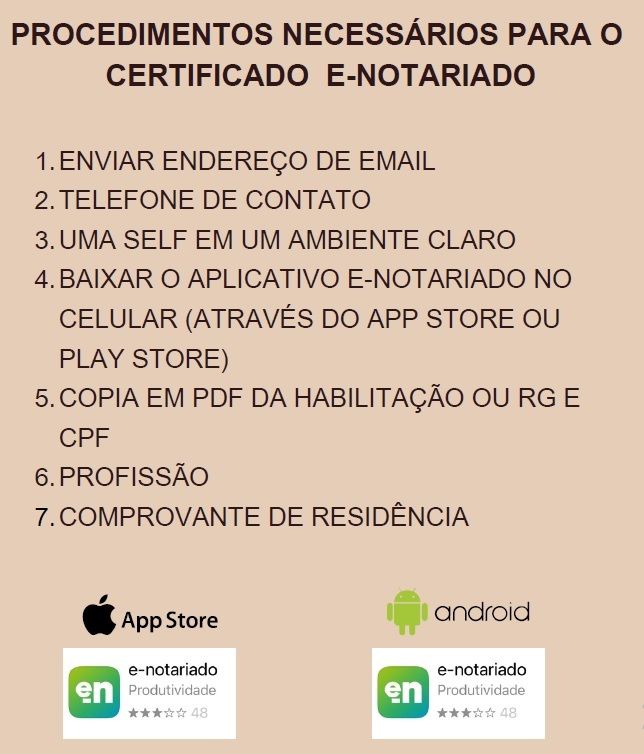 Certificado Enotariado