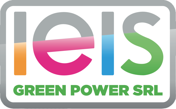 Un logo colorato per ies green power srl