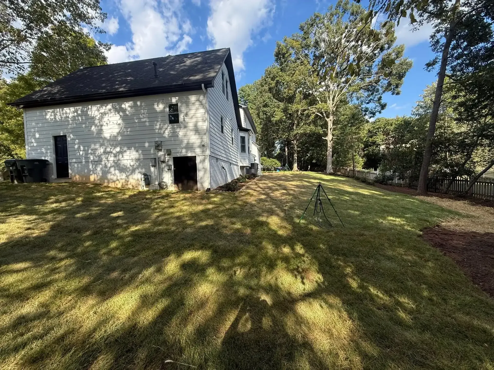 Regrading a property in Conover, NC Regrading a property in Conover, NC