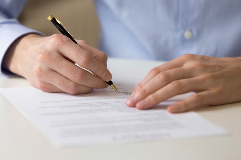 Firma di un documento