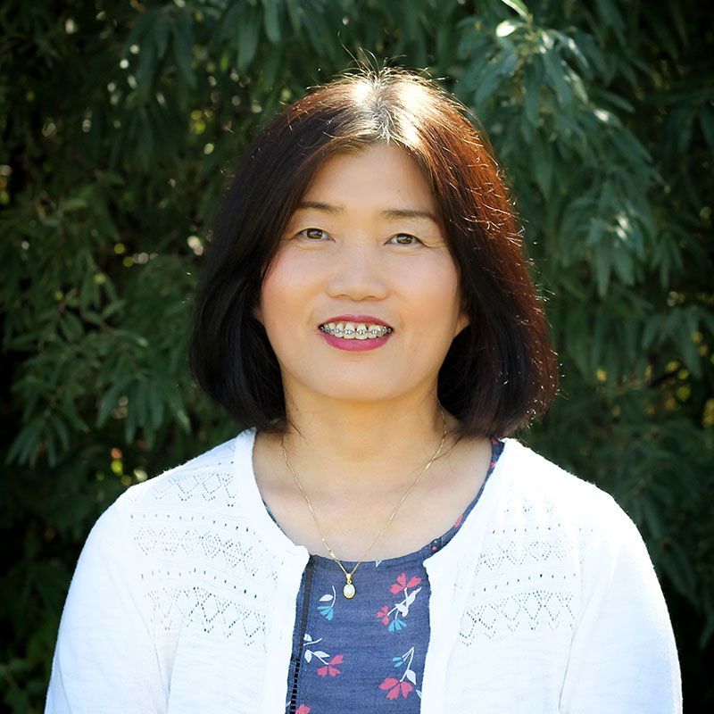 a portrait of mija lee, teacher at fba