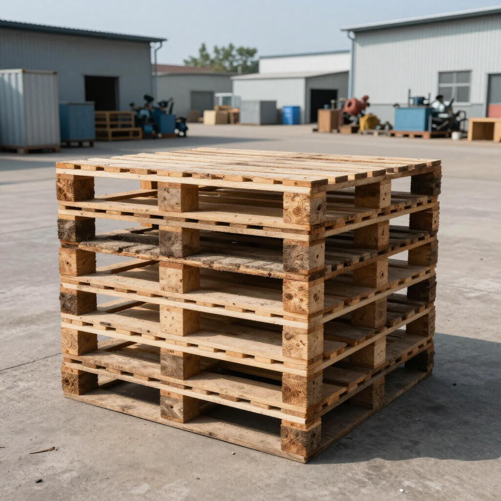 Tarimas de madera en Mexicali para uso industrial y logístico