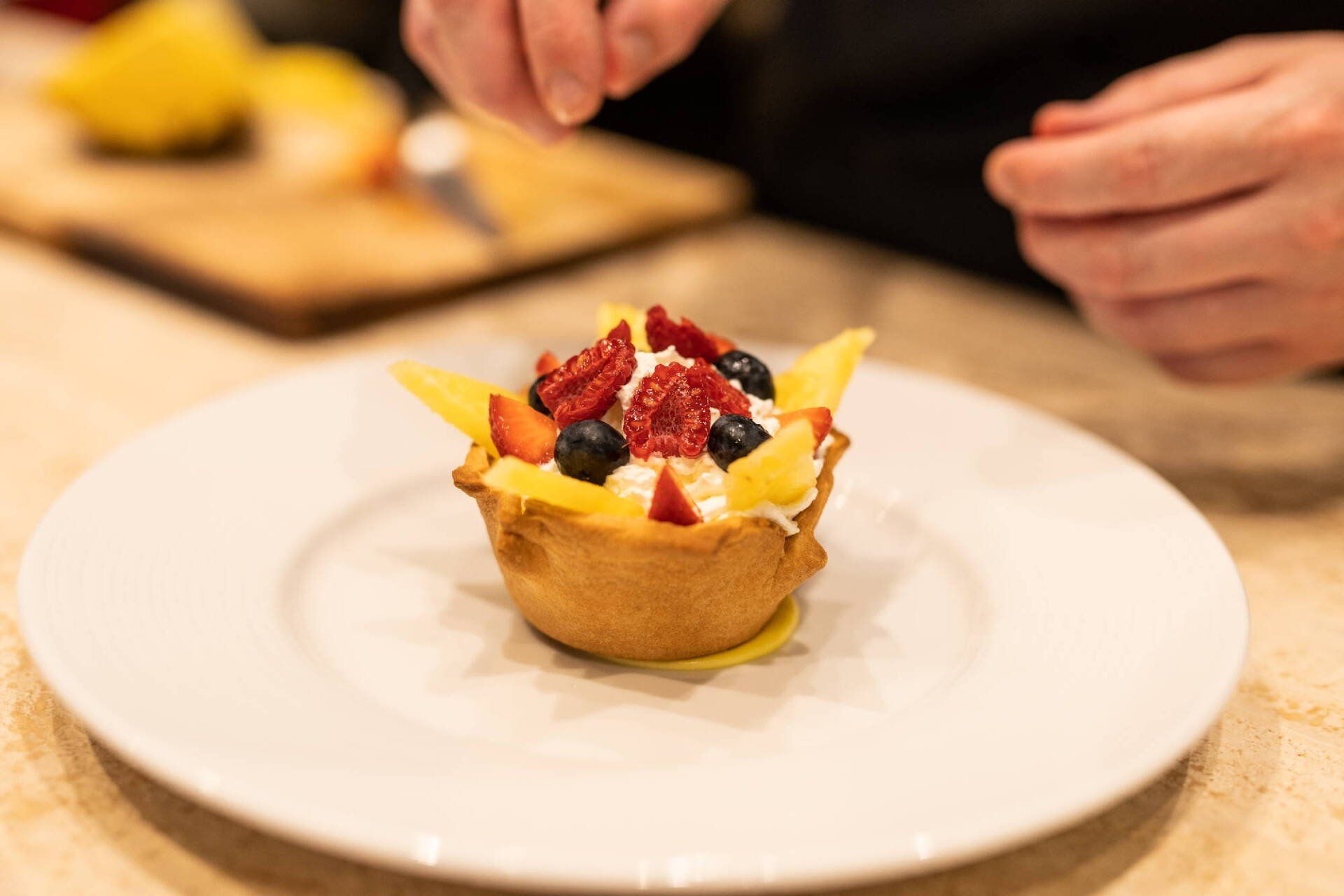 dolce del ristorante