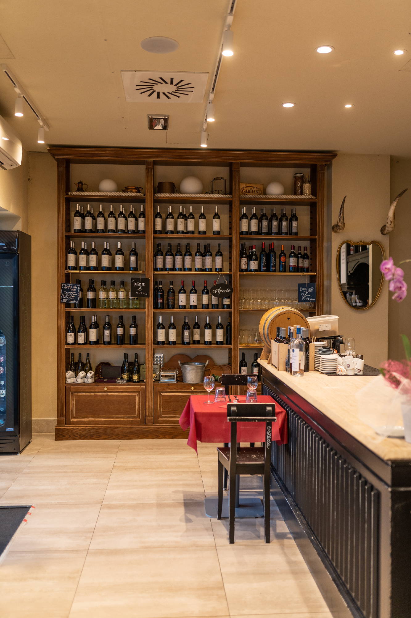 interni dell'osteria