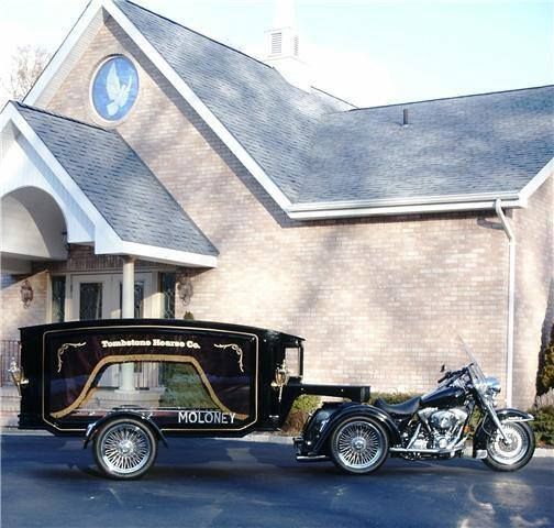 Motorcycle Hearse Long Island, NY