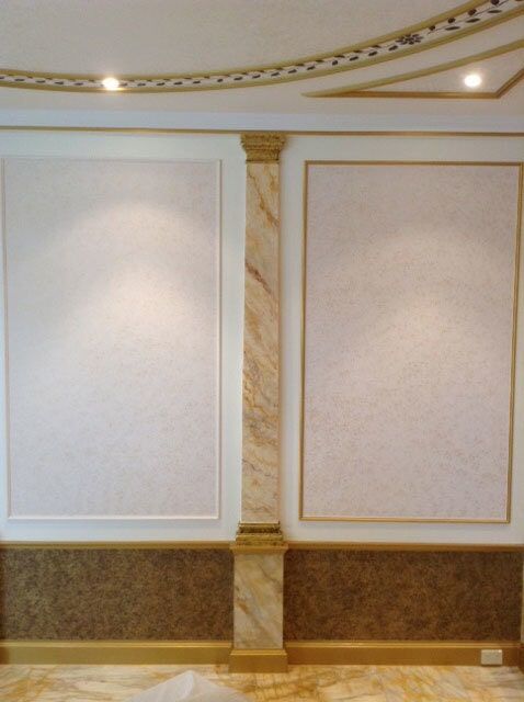 Elegant Paint Of The Wall In The Room — Artizans International Specialised Paint Finishes in Robina, QLD