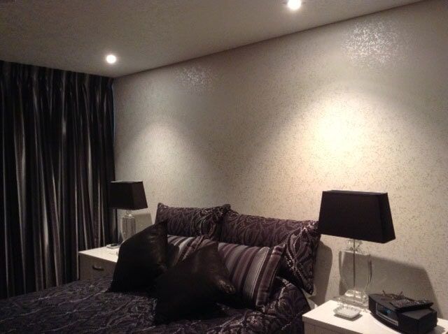 Crystal Pearl Finish Walls On A Bedroom — Artizans International Specialised Paint Finishes in Robina, QLD