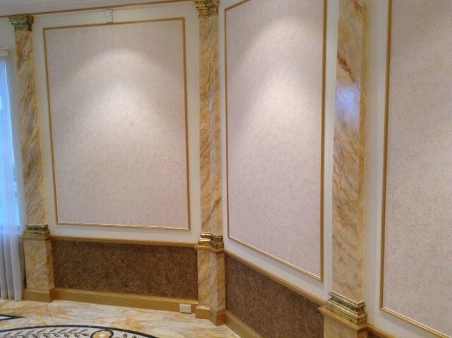 White Soft Mottled Wall Finish — Artizans International Specialised Paint Finishes in Robina, QLD