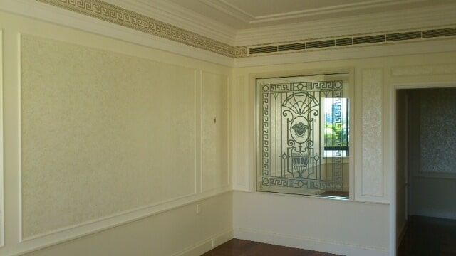 Soft Mottled Wall Finish Of A House — Artizans International Specialised Paint Finishes in Robina, QLD