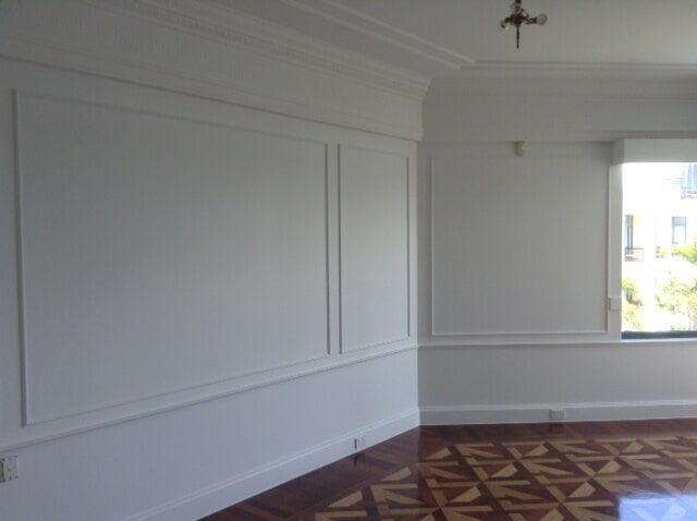 White Paint Of The Wall — Artizans International Specialised Paint Finishes in Robina, QLD