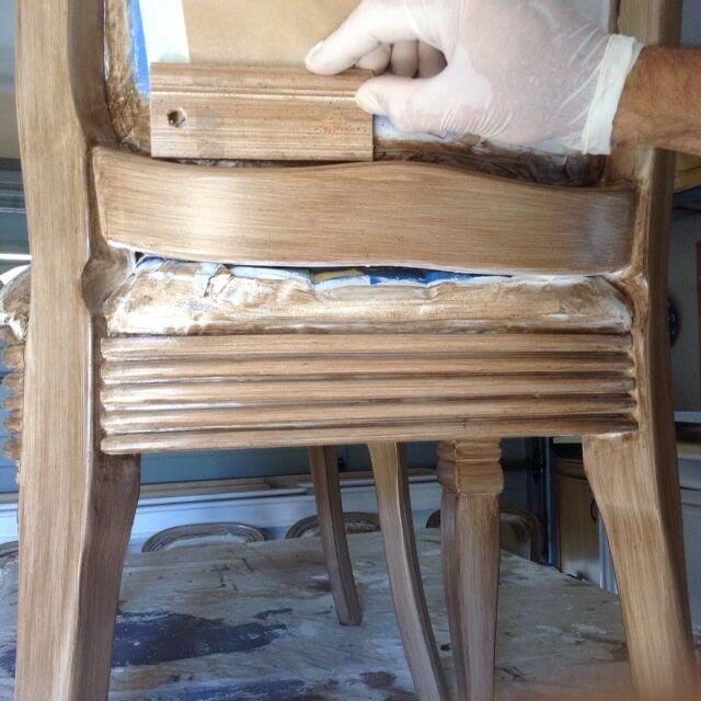 Wooden Chair — Artizans International Specialised Paint Finishes in Robina, QLD