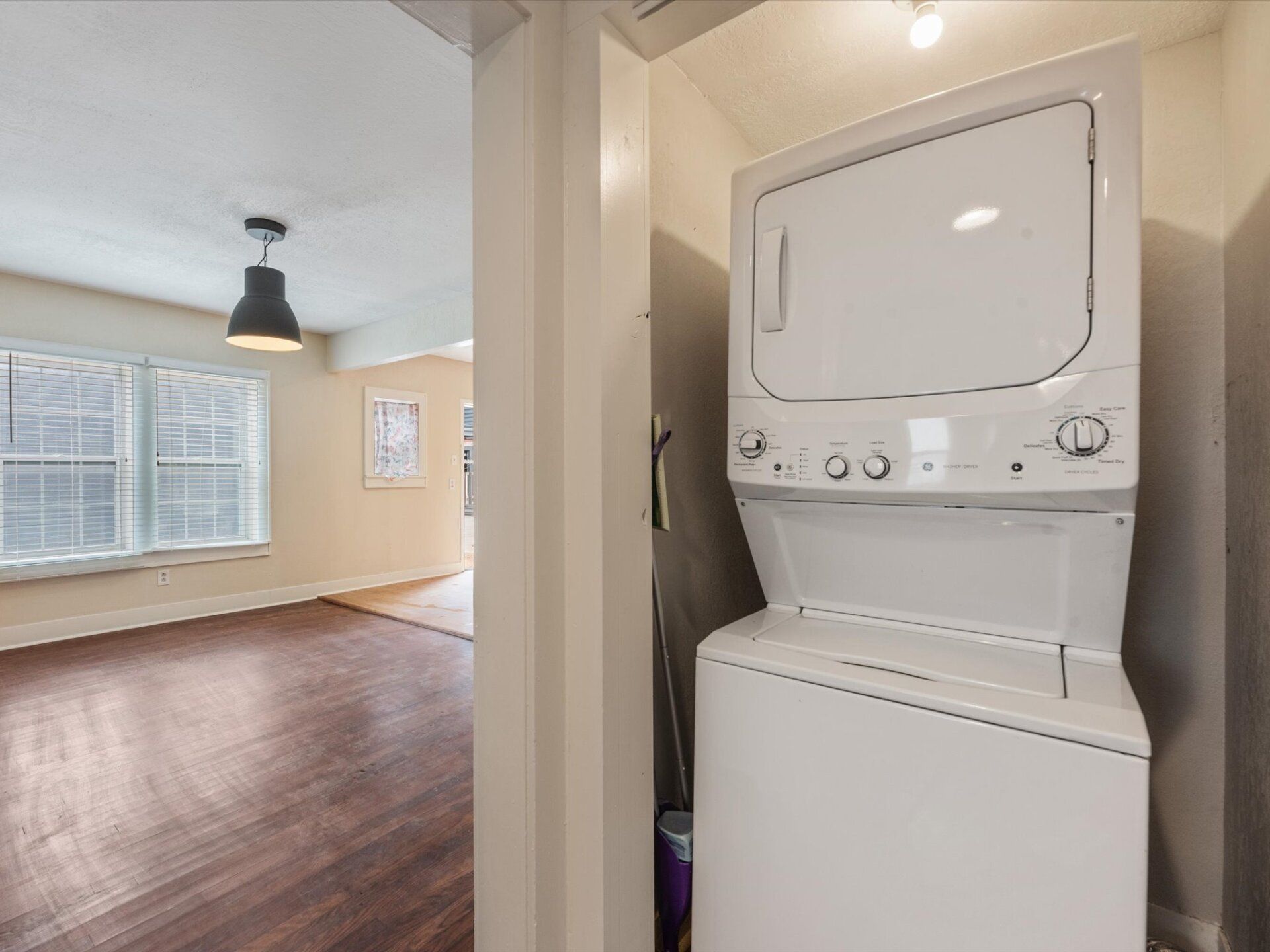 Washer and dryer