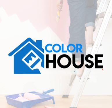 logotipo de color house