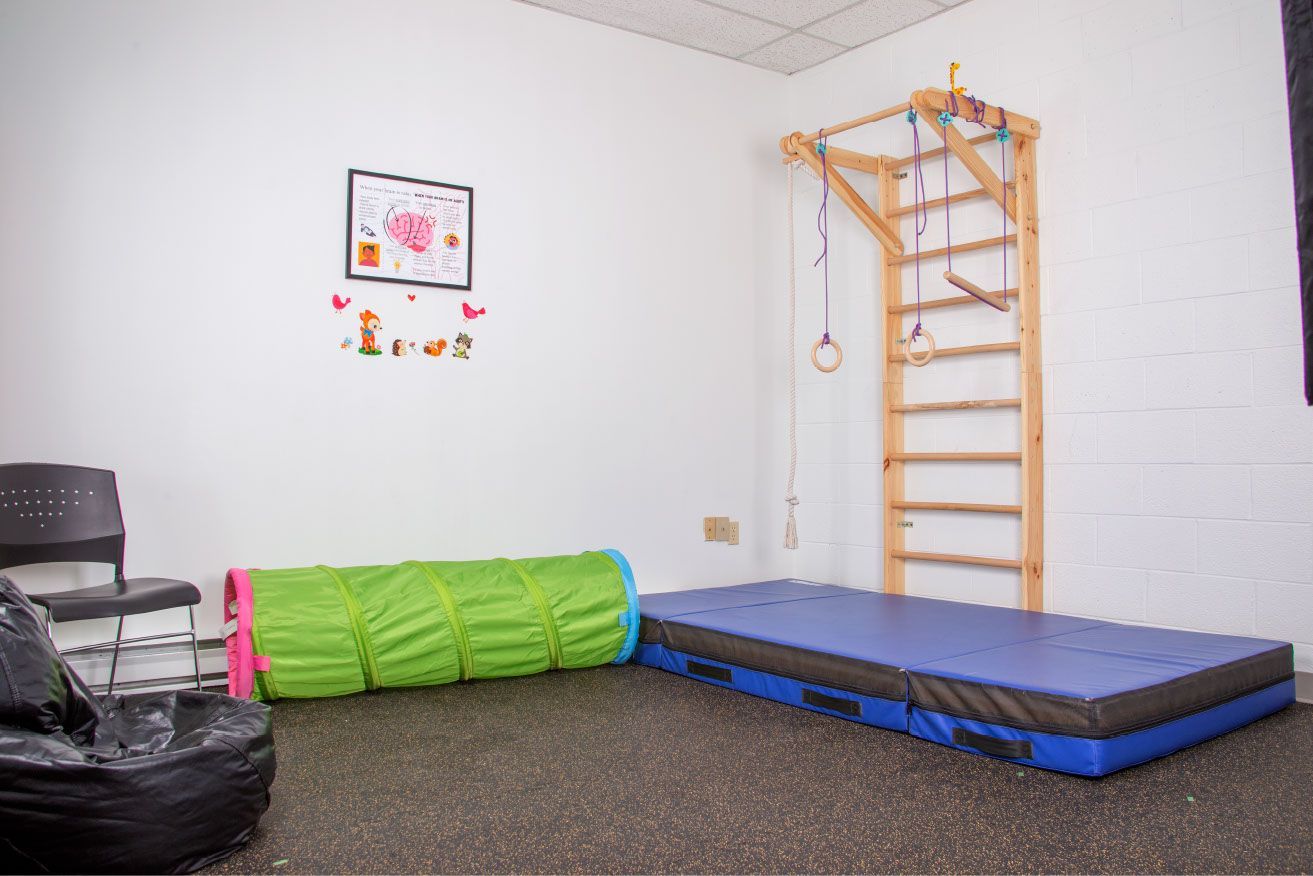 Inside Spark Rehabilitation SSM Clinic: physiotherapy, massage, sensory & kinesiology gyms, plus services across the region.