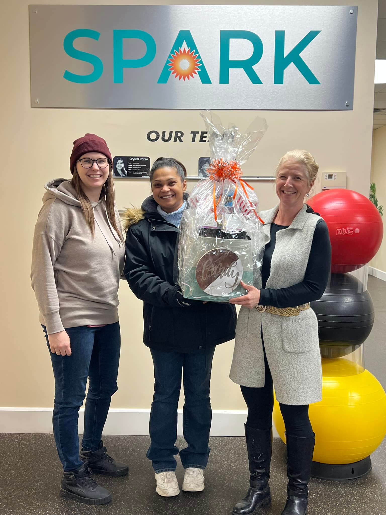 Spark Rehabilitation celebrates a Back-to-School contest, thanking partners and announcing the winner of amazing prizes.