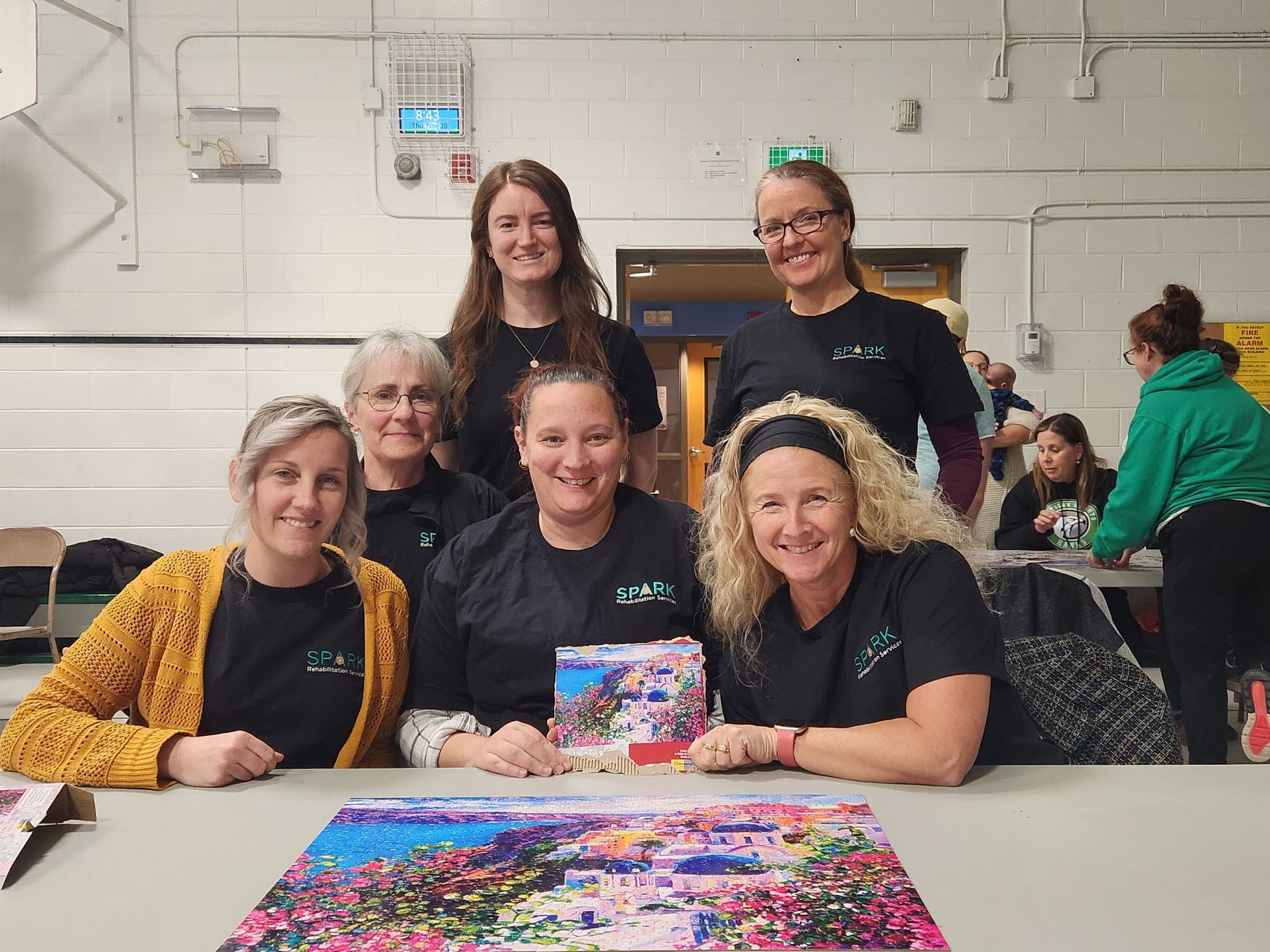 Our Spark Rehab team had a great opportunity to support a local school during one of their special puzzler events.