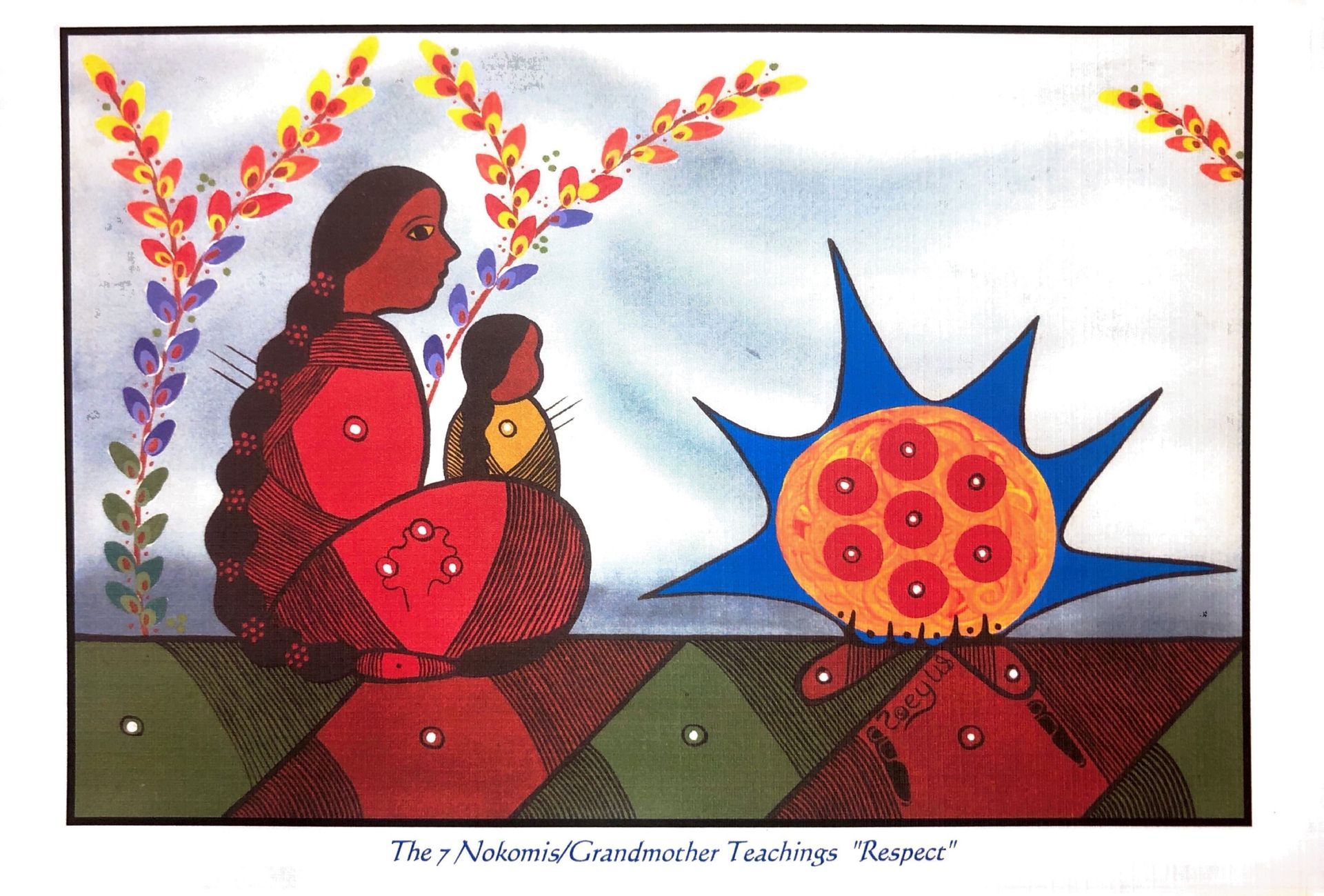 Our core values reflect the Seven Grandmother Teachings—Humility, Honesty, Love, Respect, Bravery, Wisdom, and Truth 