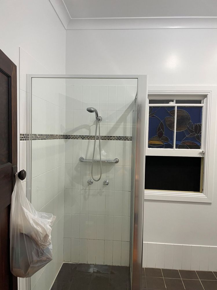 Before Shower Room Renovation — Edwards & Froud Building Services Pty Ltd in West Tamworth, NSW