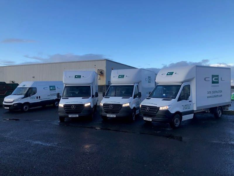 WEEE Recycling: CCL's new low emission vans