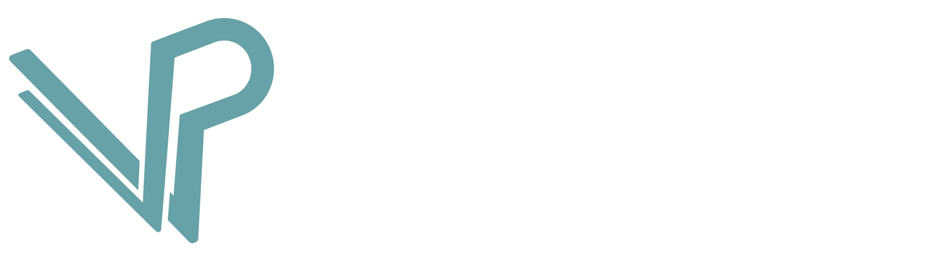 VP logo in teal.