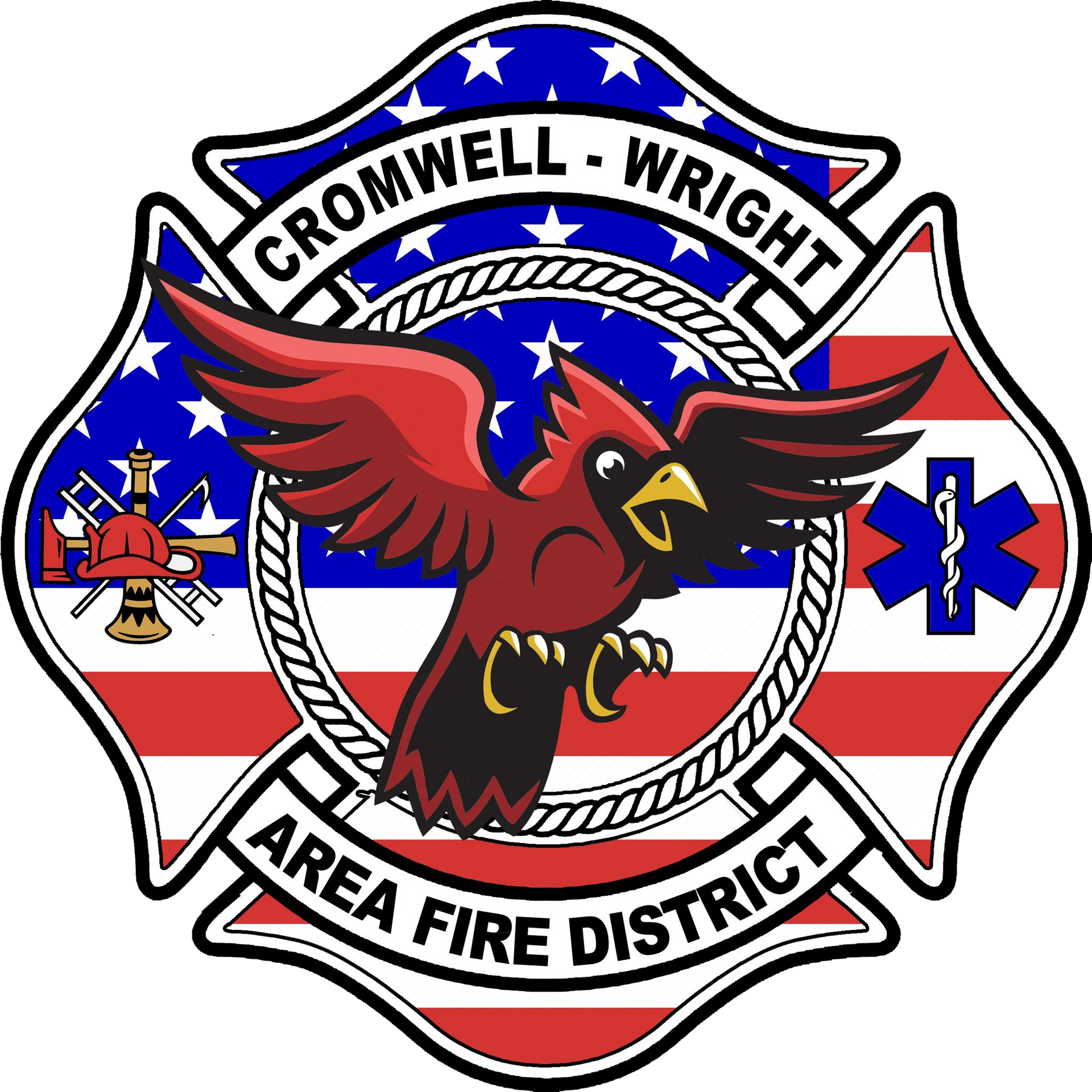 Cromwell-Wright Area Fire District logo