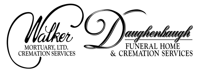 Logo of Walker Daughhenbaugh Funeral Home and Cremation Services.