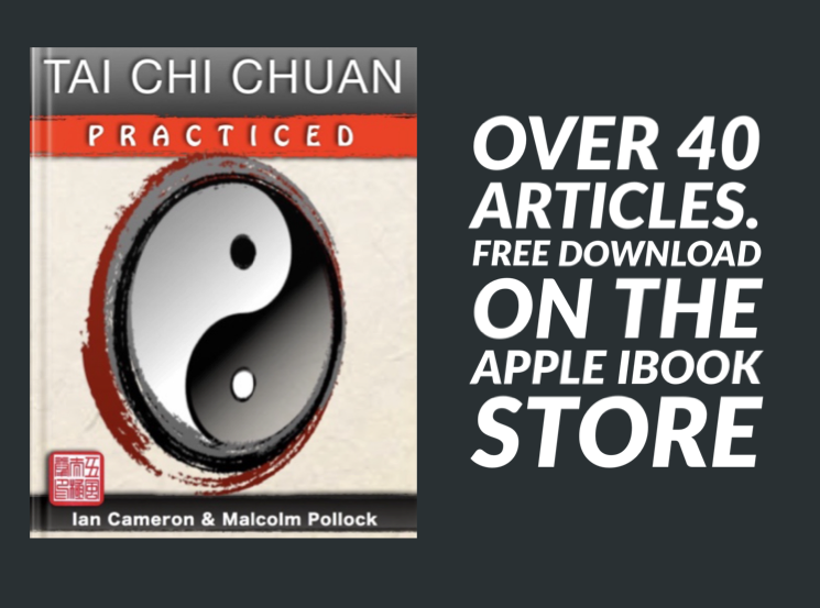 An advertisement for tai chi chuan practiced over 40 articles free download on the apple ibook store