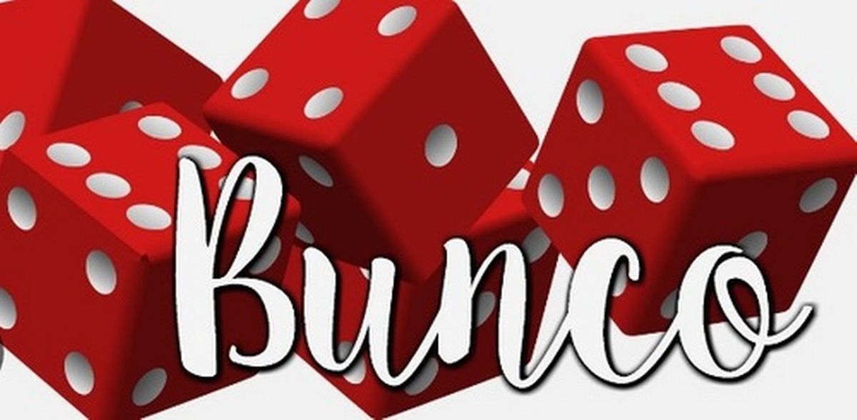 Red dice with white dots; 