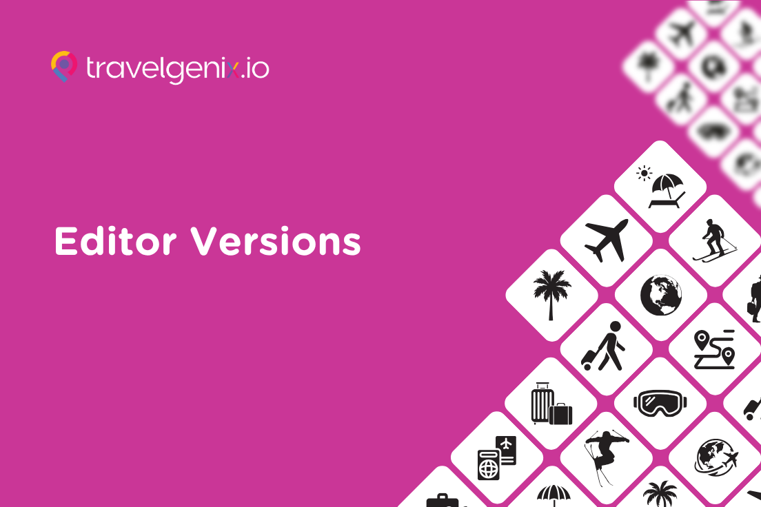 Editor Versions