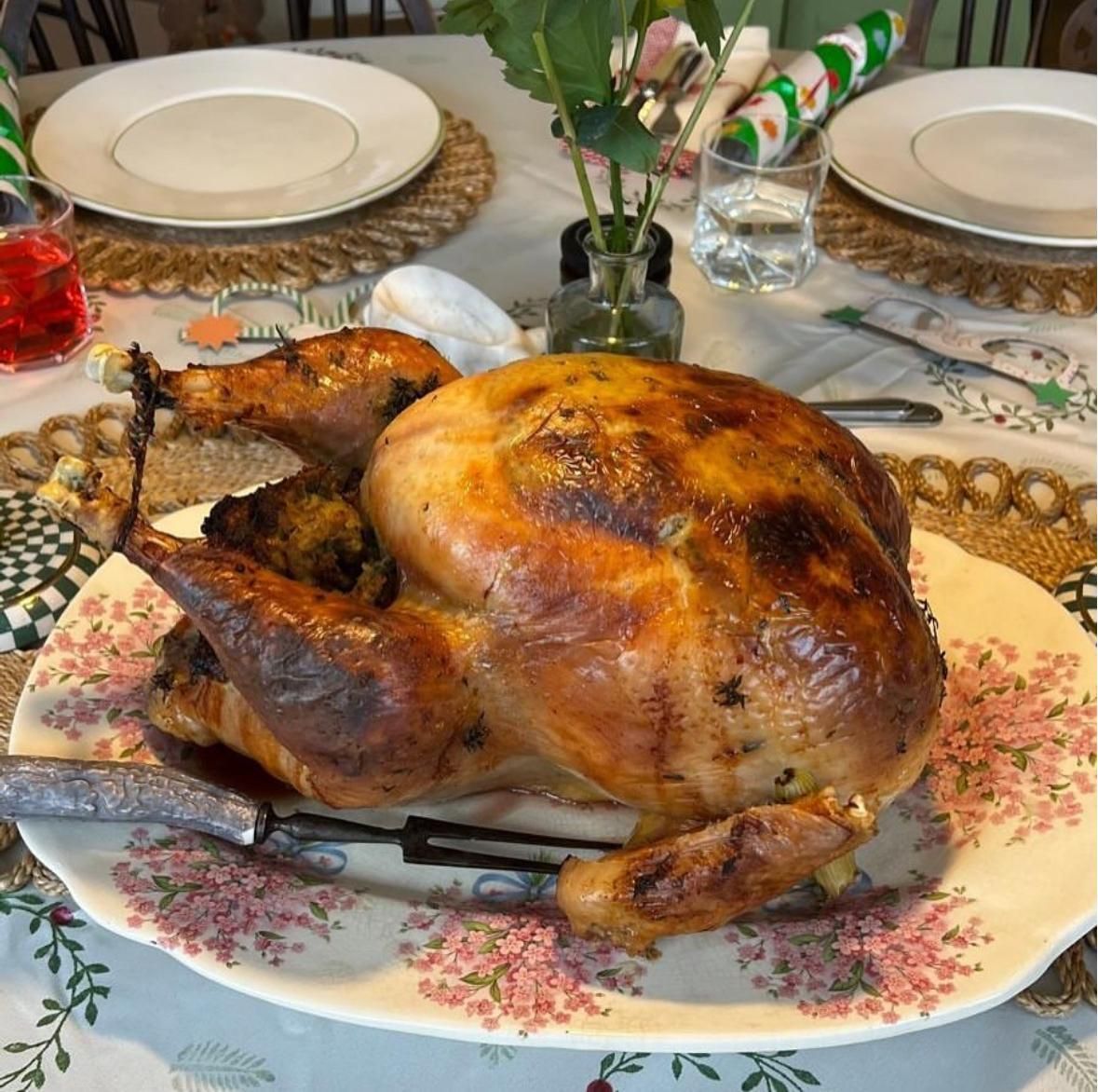 Free-range Organic Turkey.