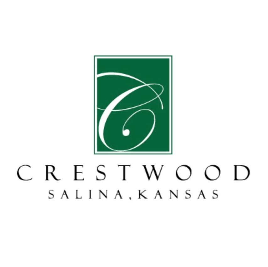 Crestwood logo: Green square with a stylized 