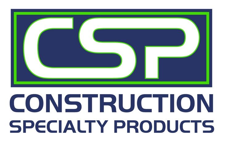 Logo for Construction Specialty Products: white 