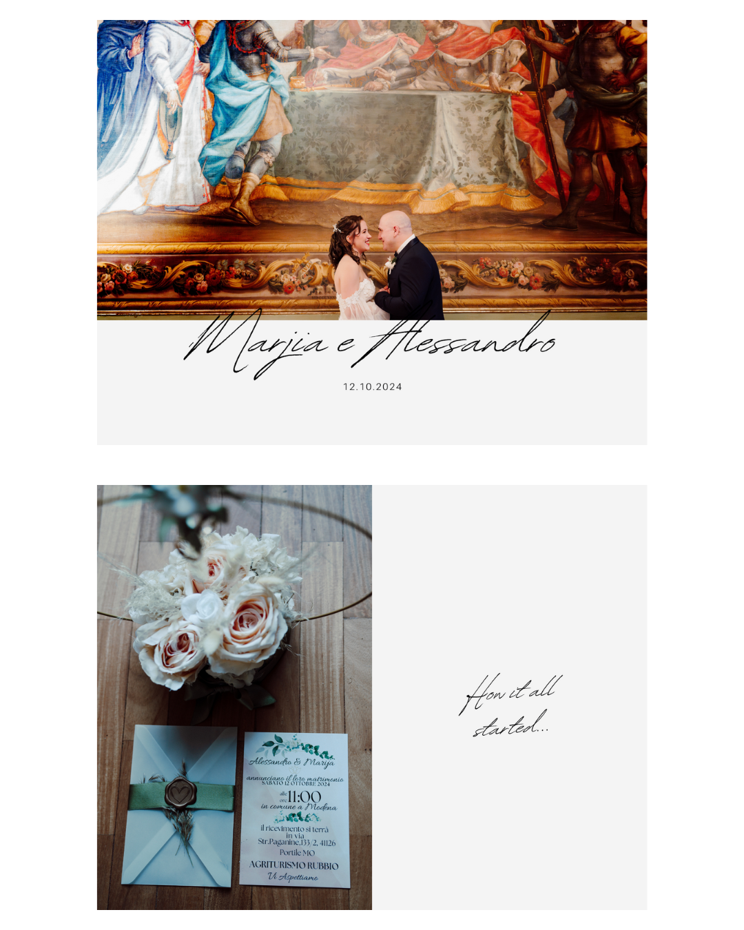 Reportage autentico per matrimoni intimi ed elopement. Fotografia naturale, discreta e senza pose.