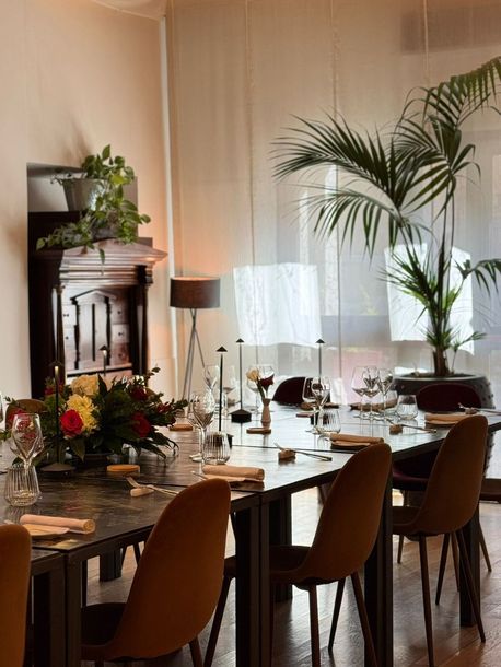 sala allestita per evento privato ristorante Grottaferrata