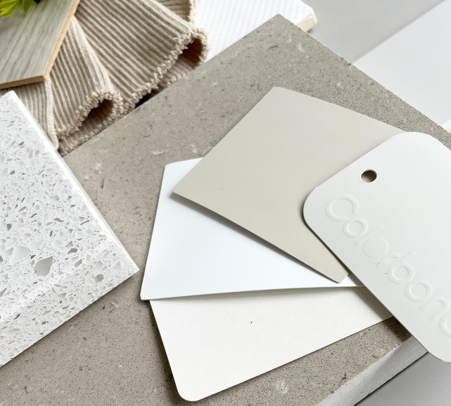 A White Card With the Word Canvas on It — Evoke Building Group In Ballarat Central, VIC