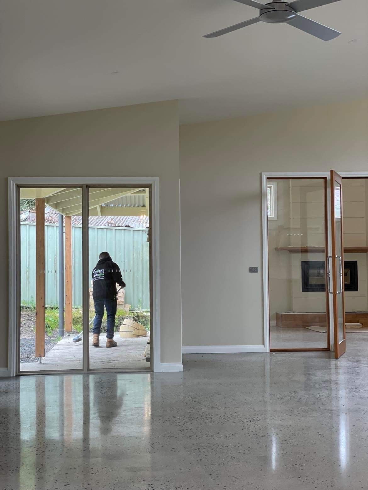 A House With a Covered Patio and a Wooden Walkway — Evoke Building Group In Ballarat Central, VIC