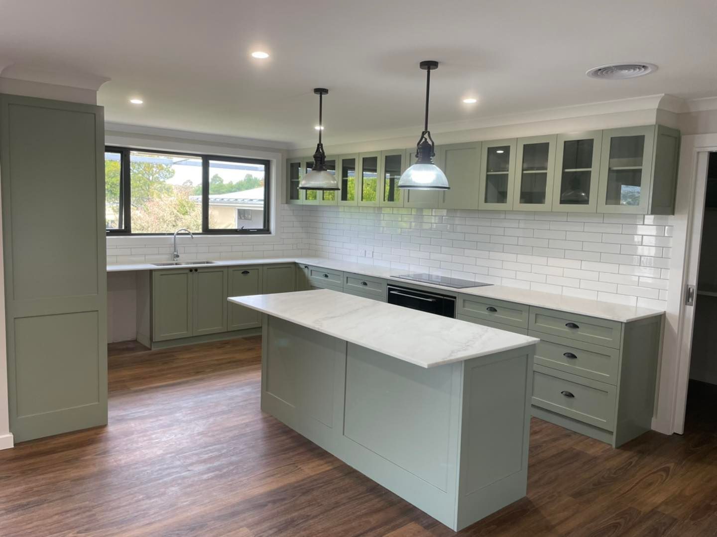 There is a Large Island in the Middle of the Kitchen — Evoke Building Group In Ballarat Central, VIC