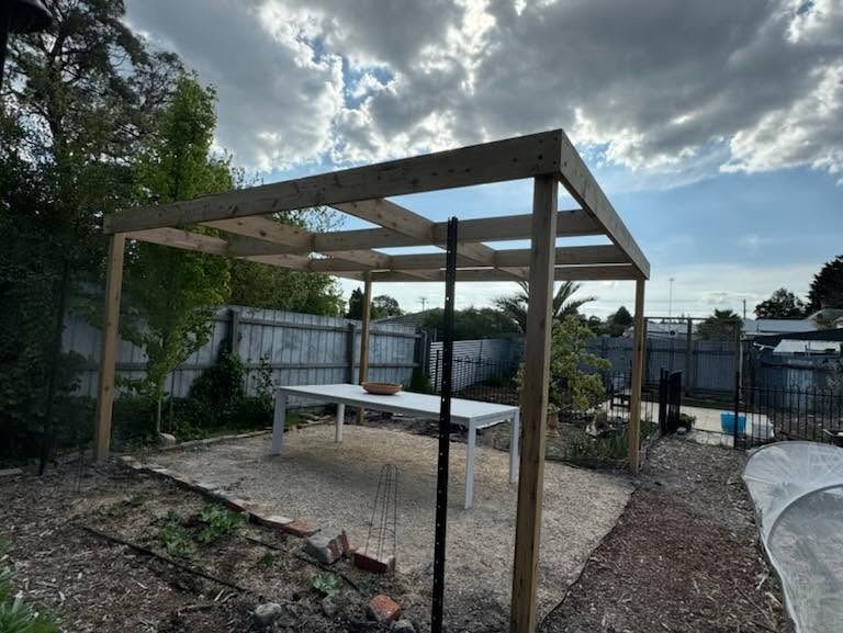 On Progress Pergola in Ballarat