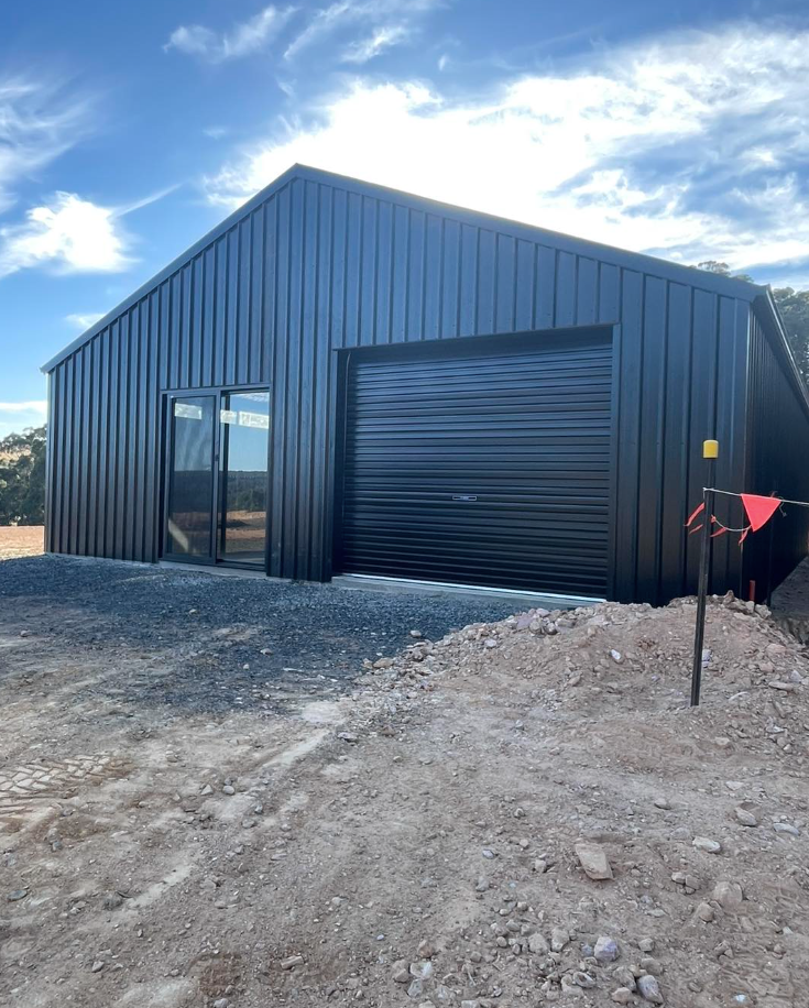 Black shed built ballarat