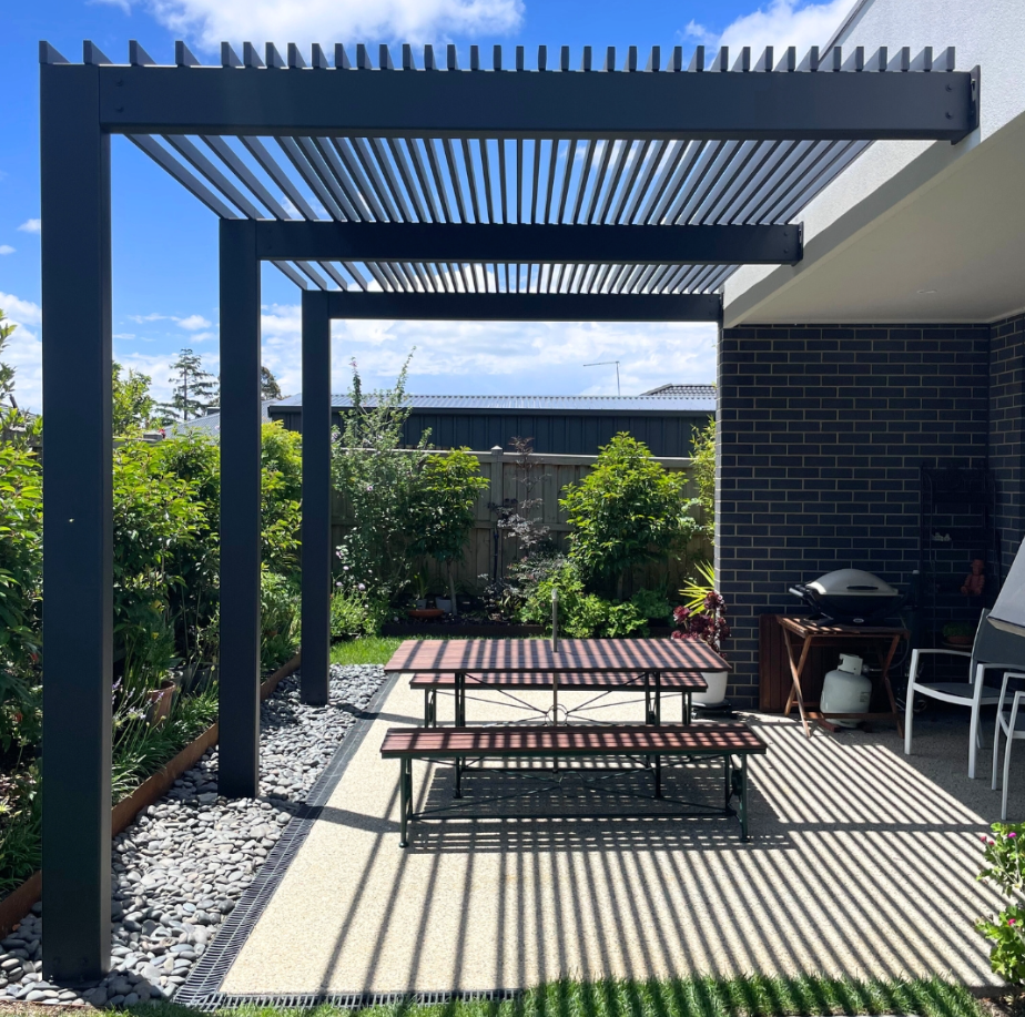 Customised shed built