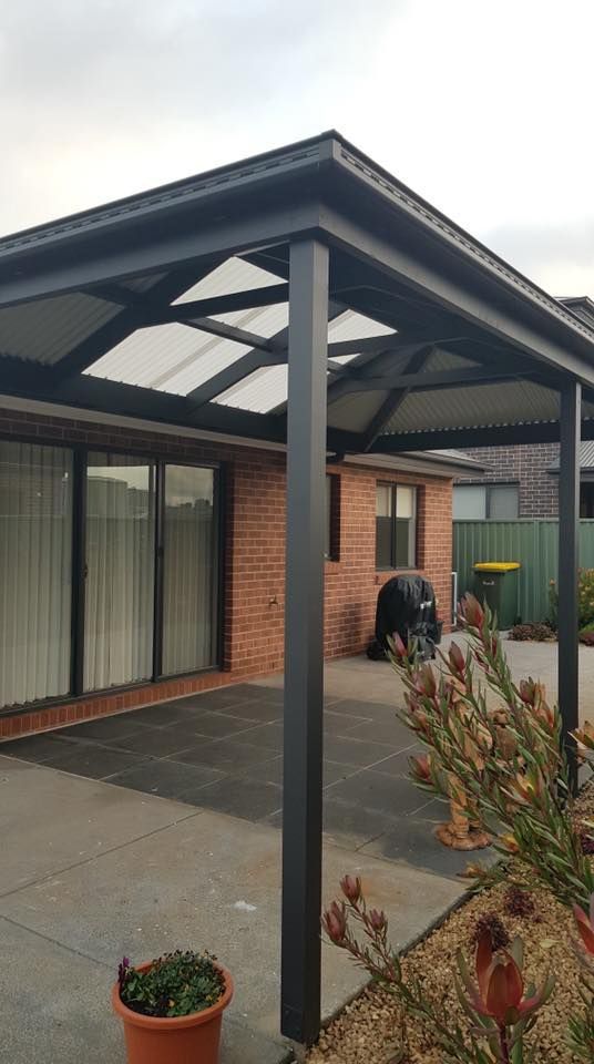 A Carport With a Roof That Has a Lot of Windows — Evoke Building Group In Ballarat Central, VIC