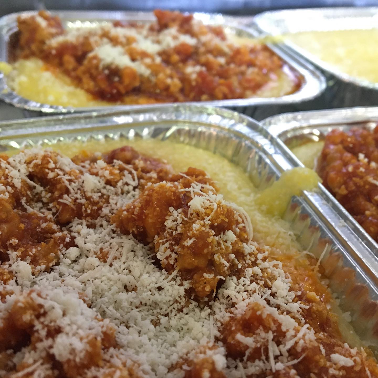 polenta con sugo